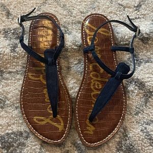Sam Edelman Denim Leather GiGi Sandals
